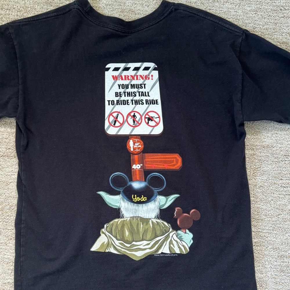 Star Wars, Yoda at Disneyland Shirt
